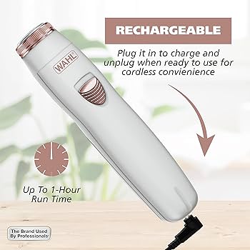 Amazon.com: Wahl Clean & Smooth Ladies Rechargeable Facial
